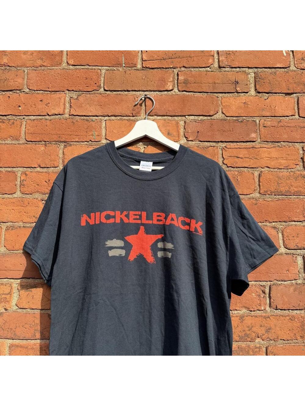 vintage nickelback t shirt 2014 L